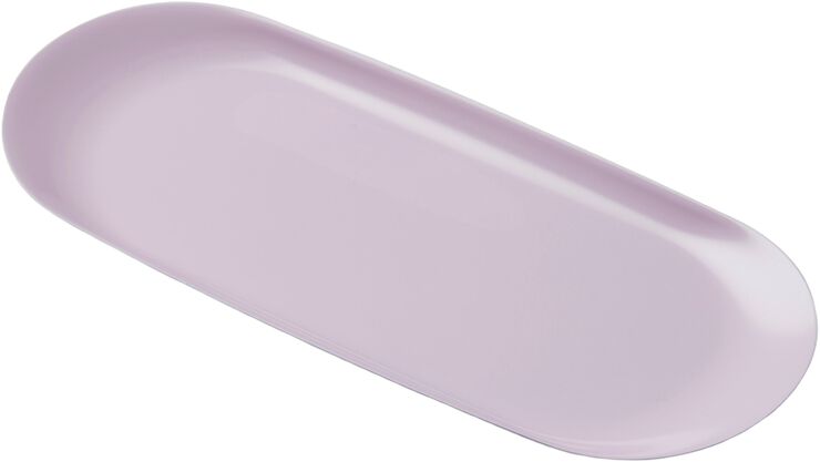 Metal bakke, nude, 23,0 cm x 9,5 cm x 1,0 cm