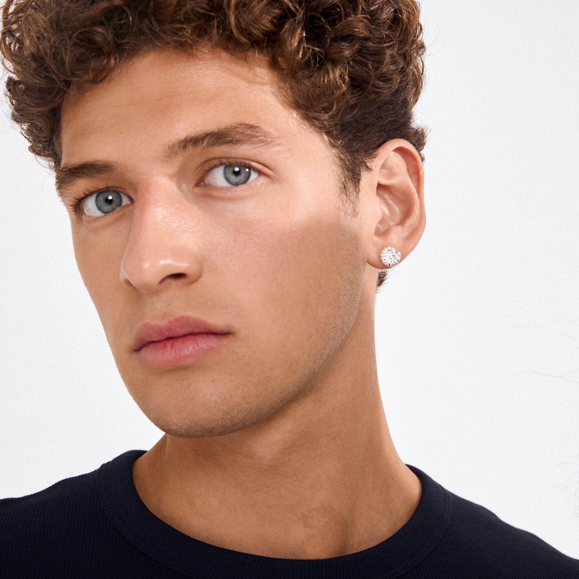 HAZE earrings silver-plated