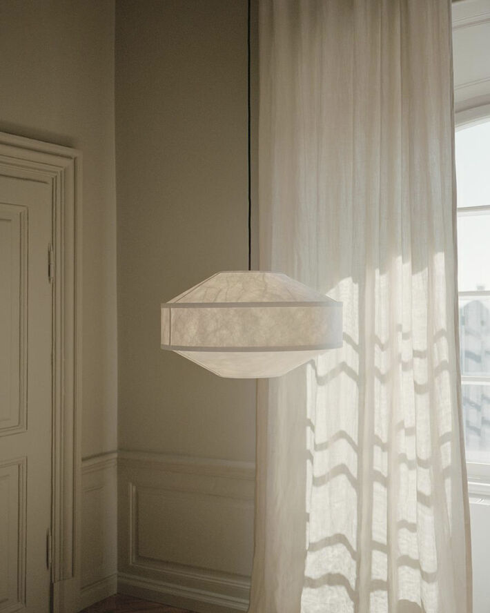 Kite Pendant 1W, White, Ø55, EU-UK-AU