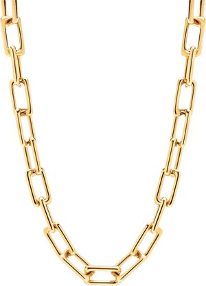 Women's Gold Paperclip Chain