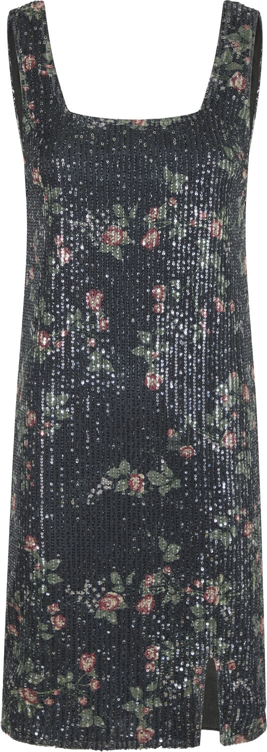 Ririn Flower Sequins Dress