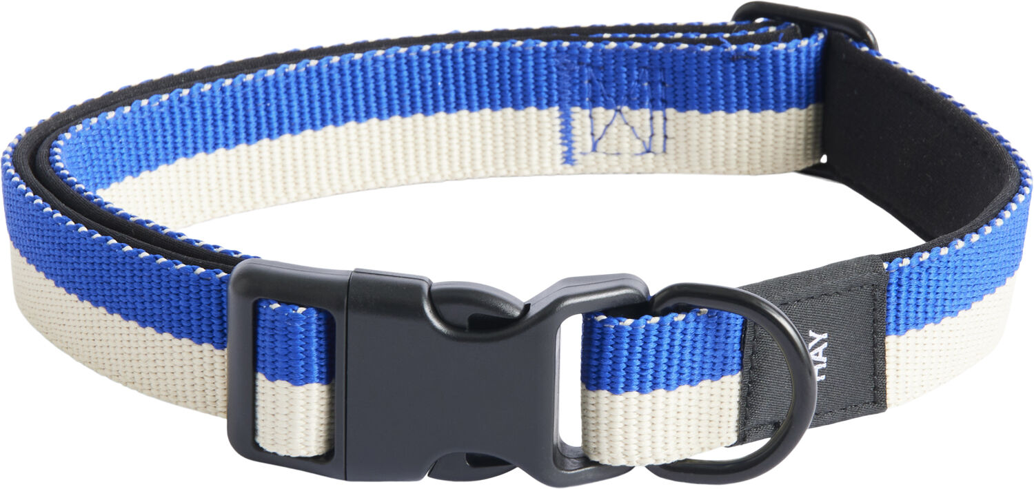 HAY Dogs Collar Flat-M/L-Blue, off-