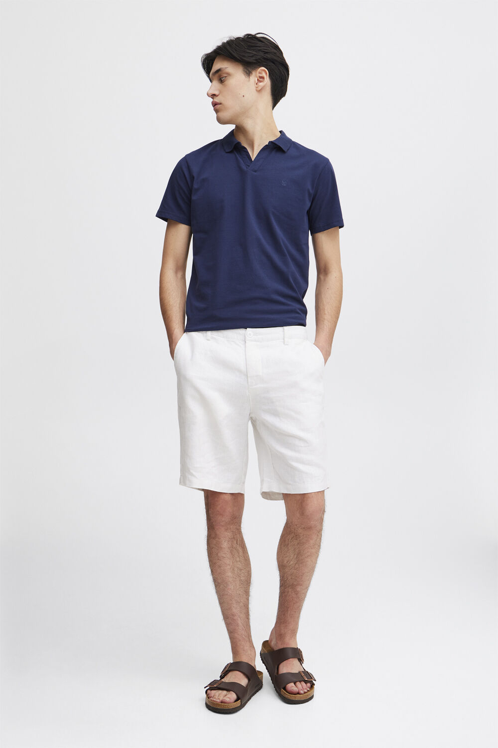 CFPANDRUP 100% linen shorts