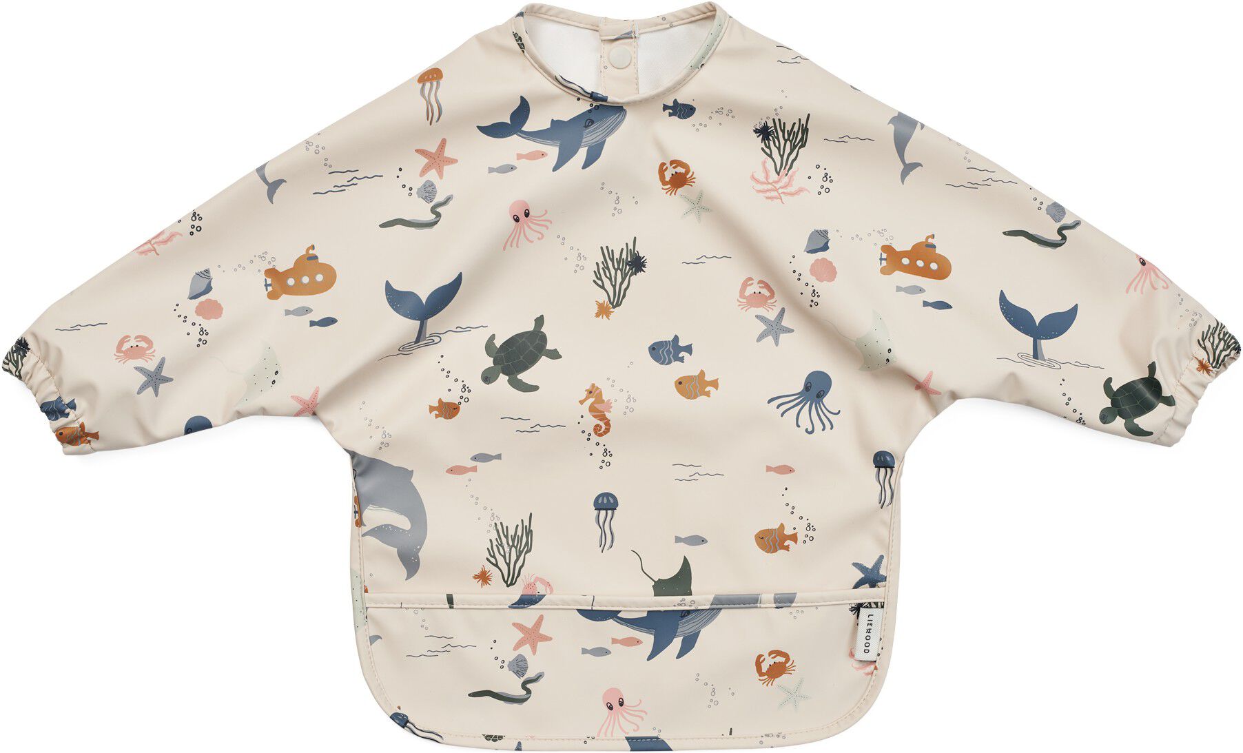 Merle Printed Cape Bib