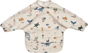 Merle Printed Cape Bib