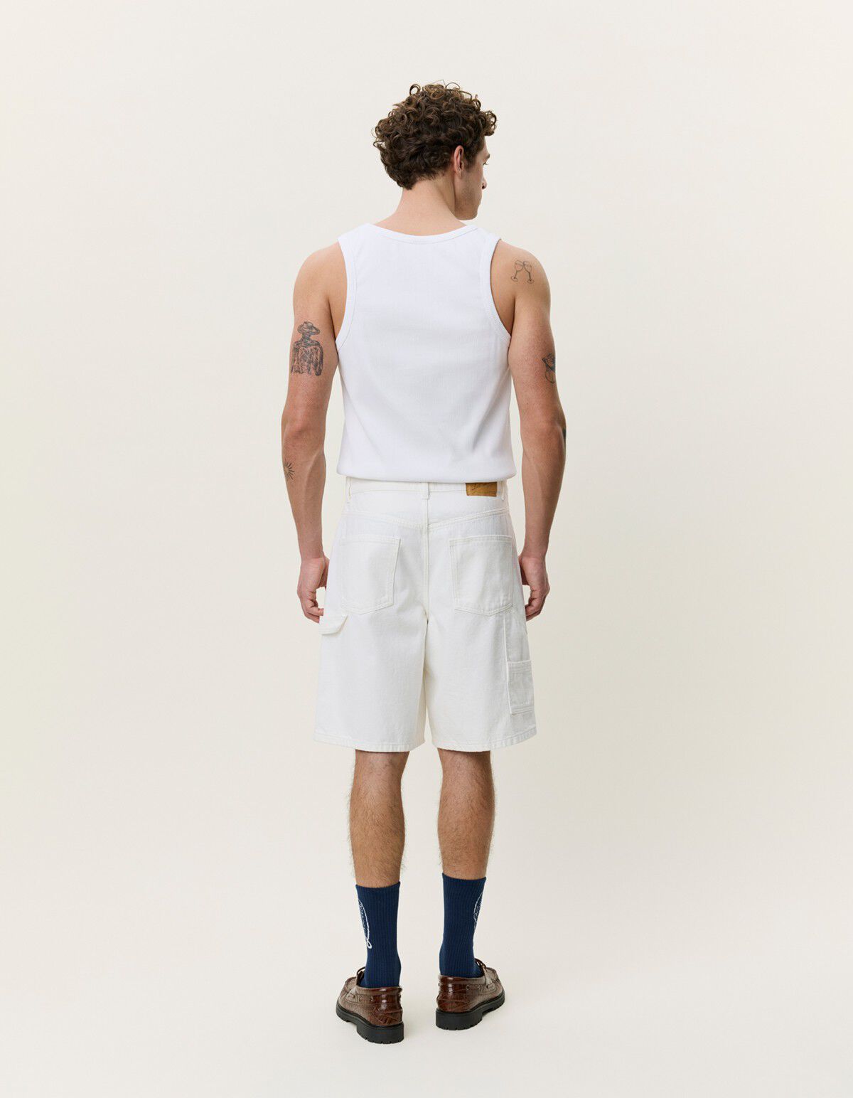 Carpenter Denim Shorts