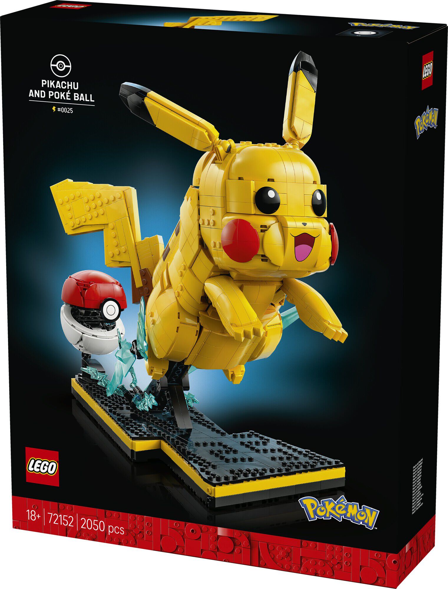 Pikachu og Pok&eacute; Ball 72152