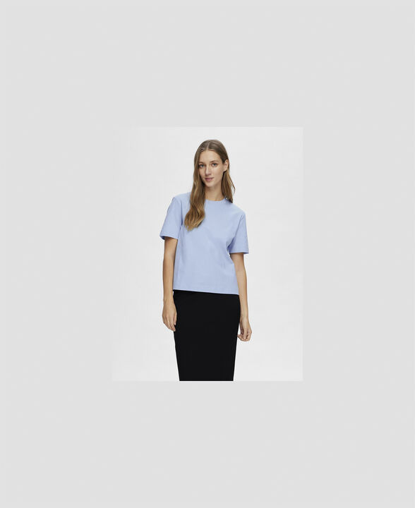 Slfessential Ss Boxy Tee Noos