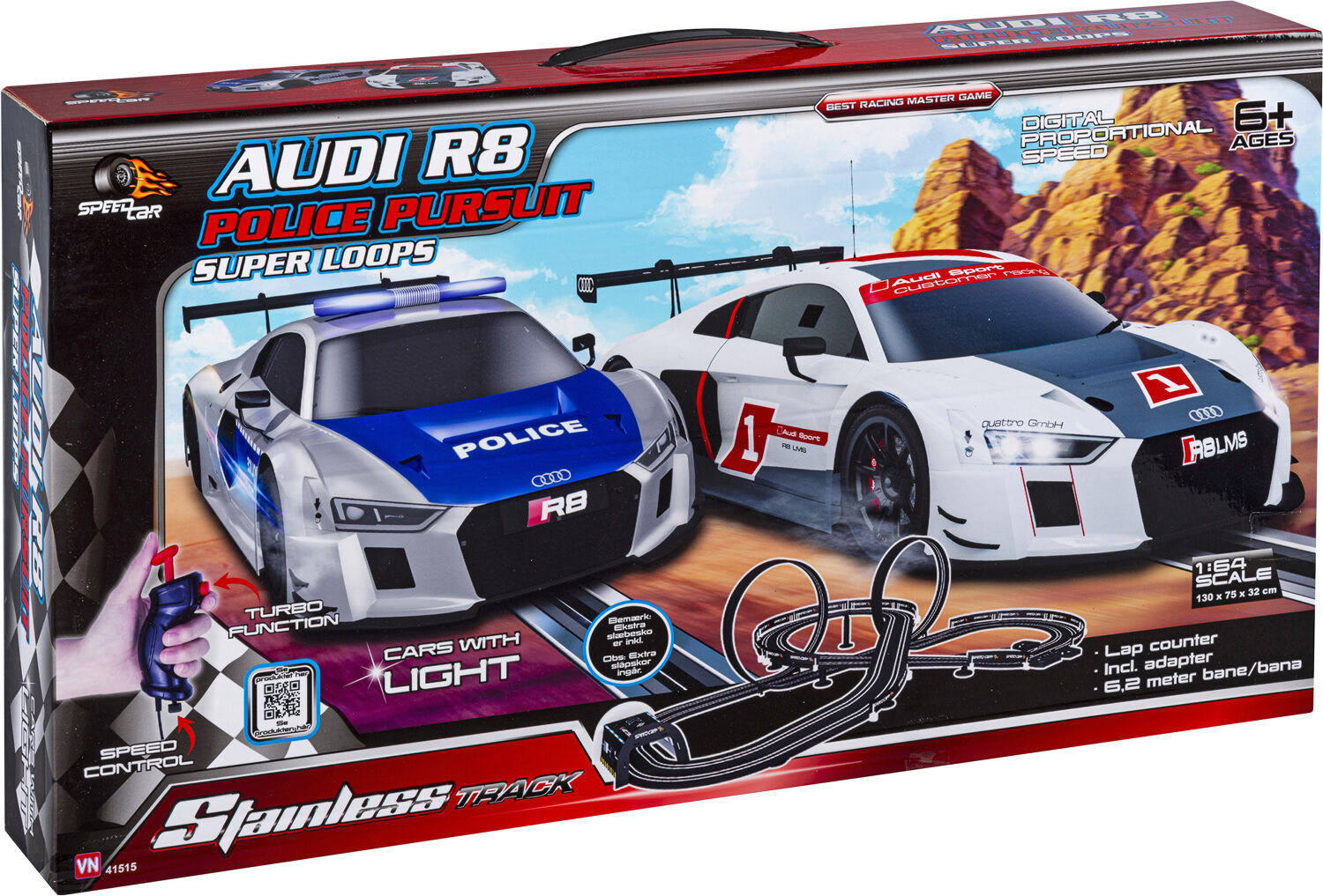 SPEED AUDI POLITIJAGT1:64