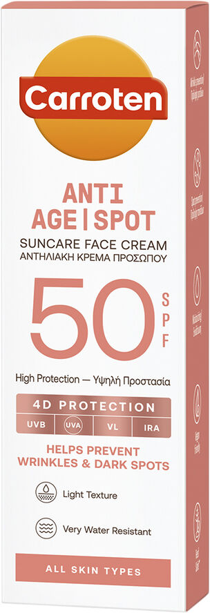 Carroten Face Antispot Cream SPF 50