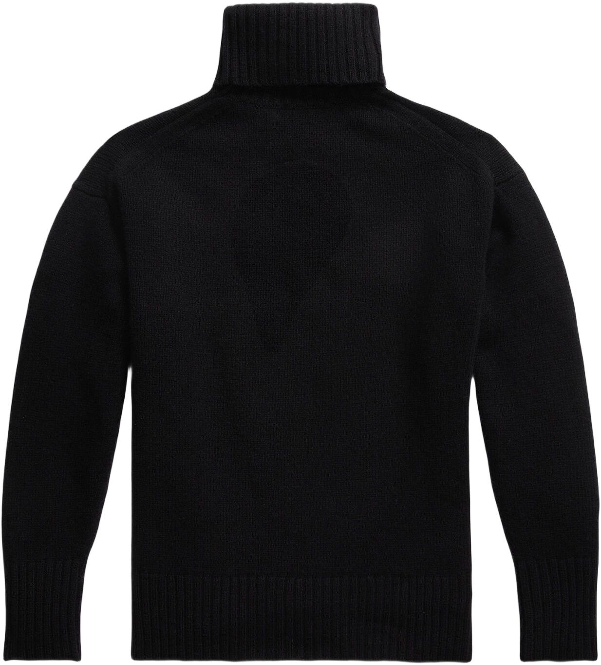 Wool-Cashmere Turtleneck Sweater