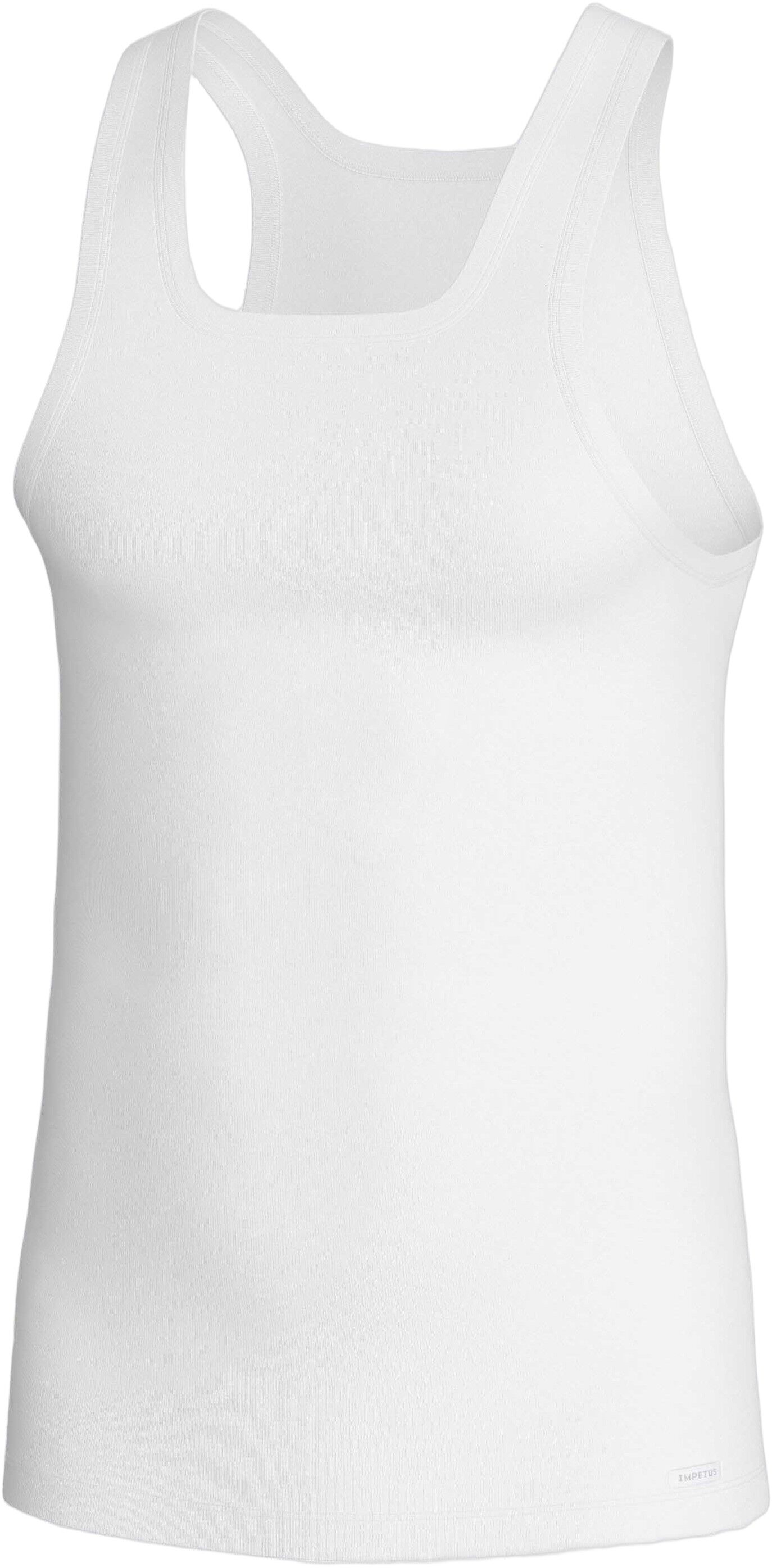 Tanktop Fine Rib Pure Cotton