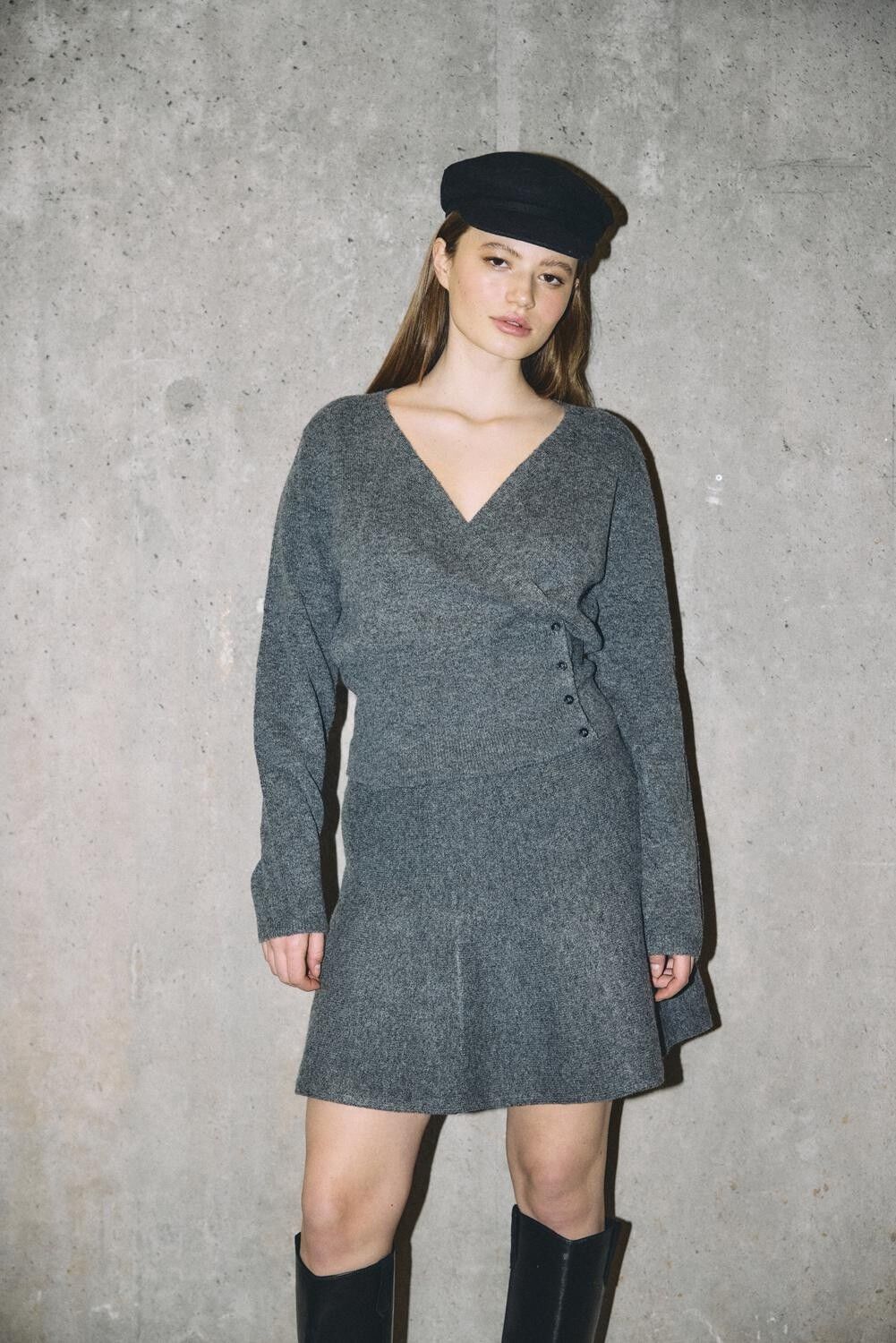 Nmsloan Nw Short Knit Skirt Noos