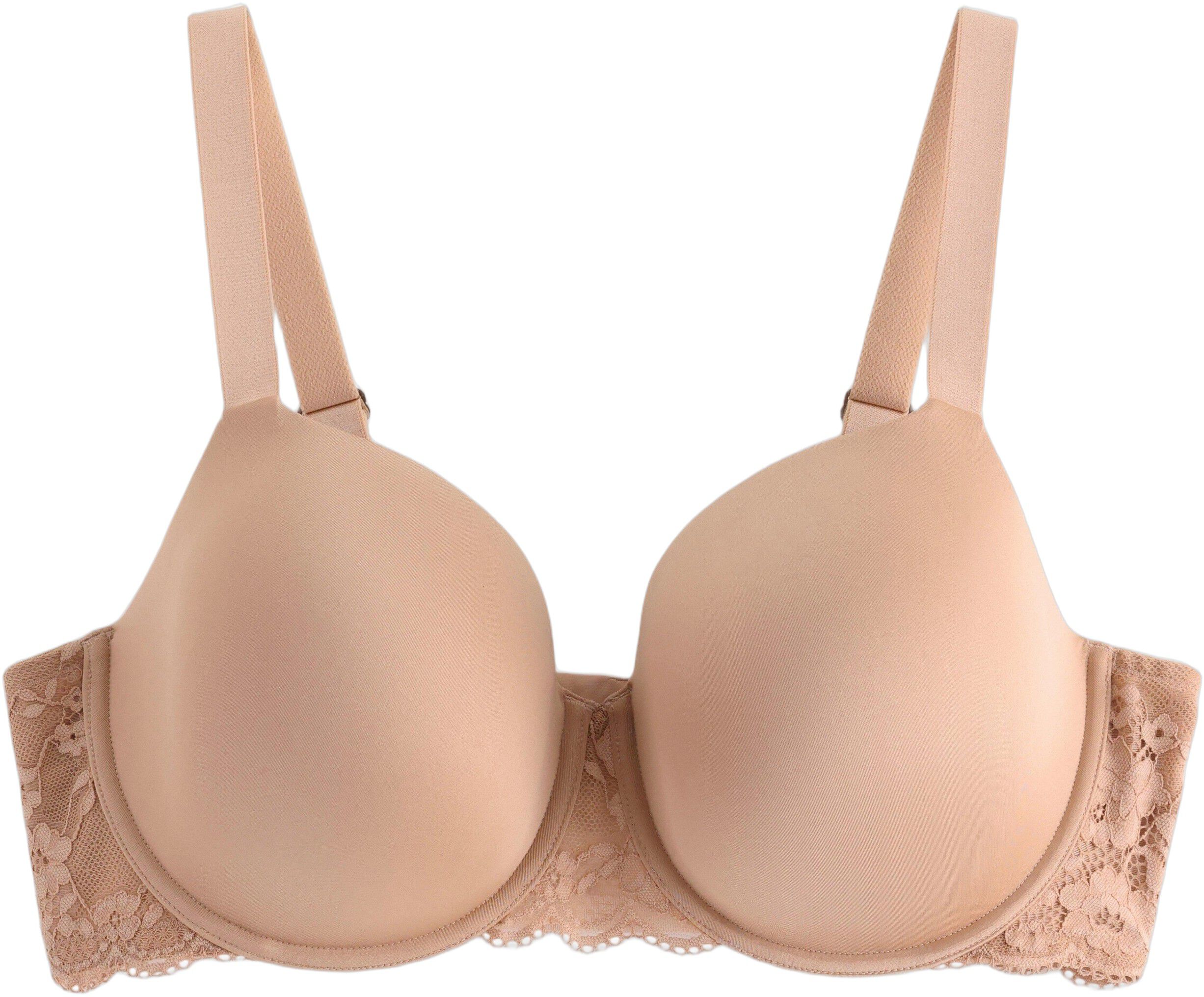 En polstret t-shirt-bh med god komf