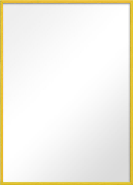 Yellow Wood Mirror