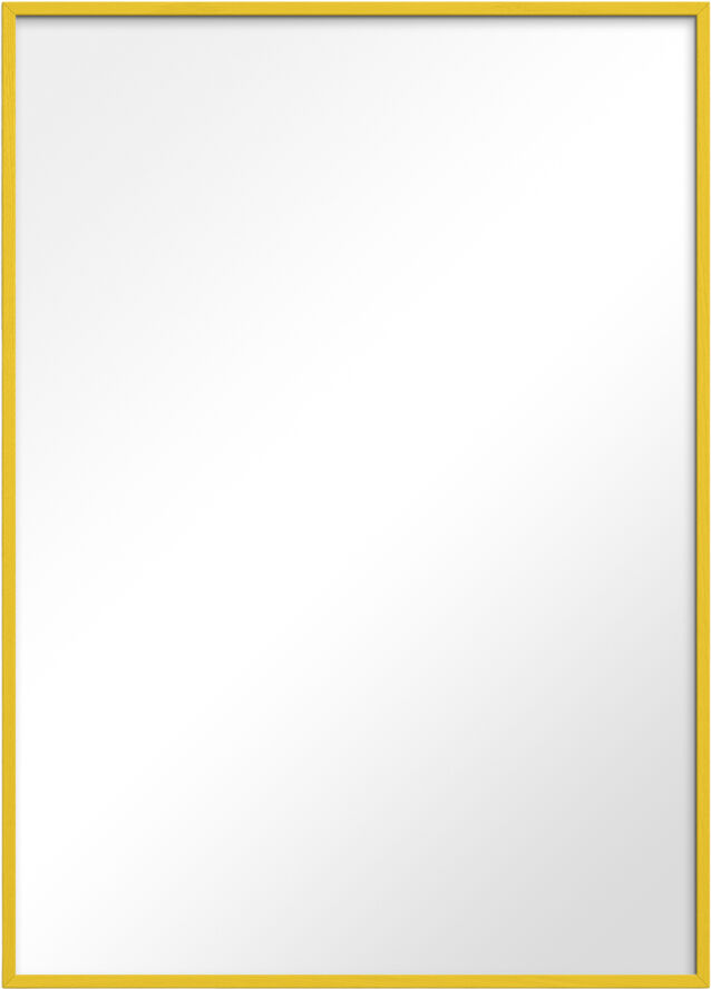 Yellow Wood Mirror
