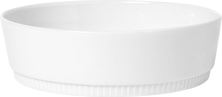"Skål låg nr. 4 Toulouse 1,2 liter 20 cm Vit"
