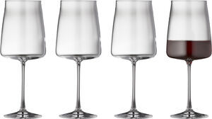 Rødvinsglass Zero 54 cl 4 stk.