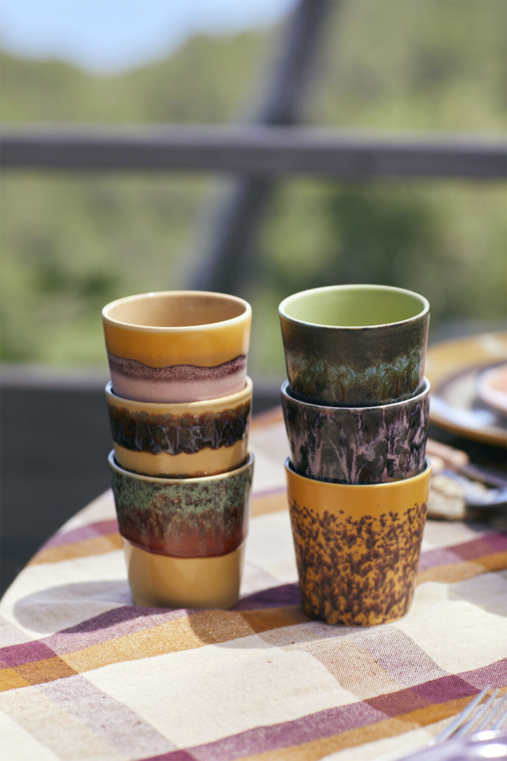 70s ceramics coffee mug bay