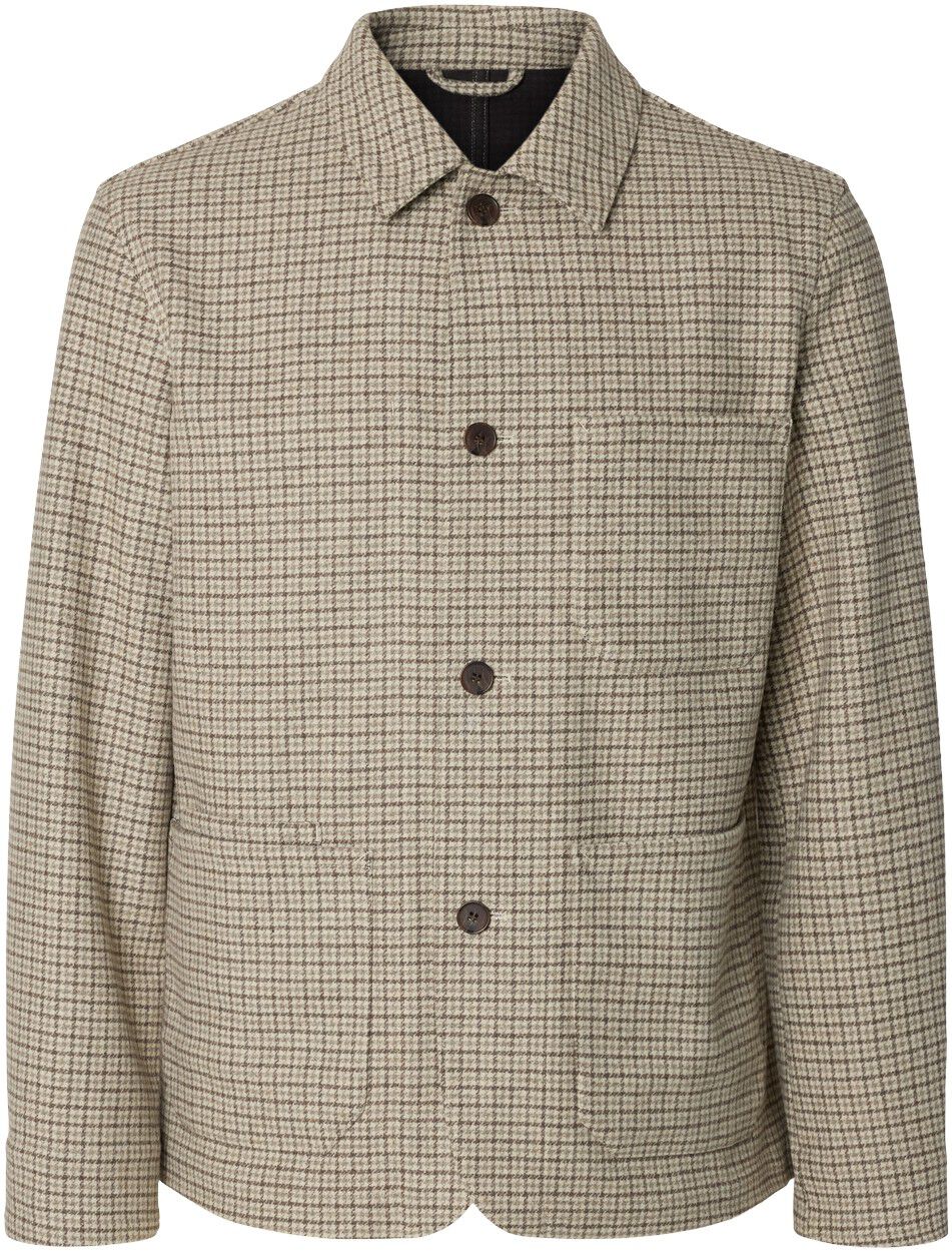 Slm-Landon Wool Blend Hybrid Blazer Noos