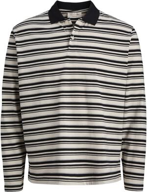 JORNANTUCKET STRIPE LS POLO