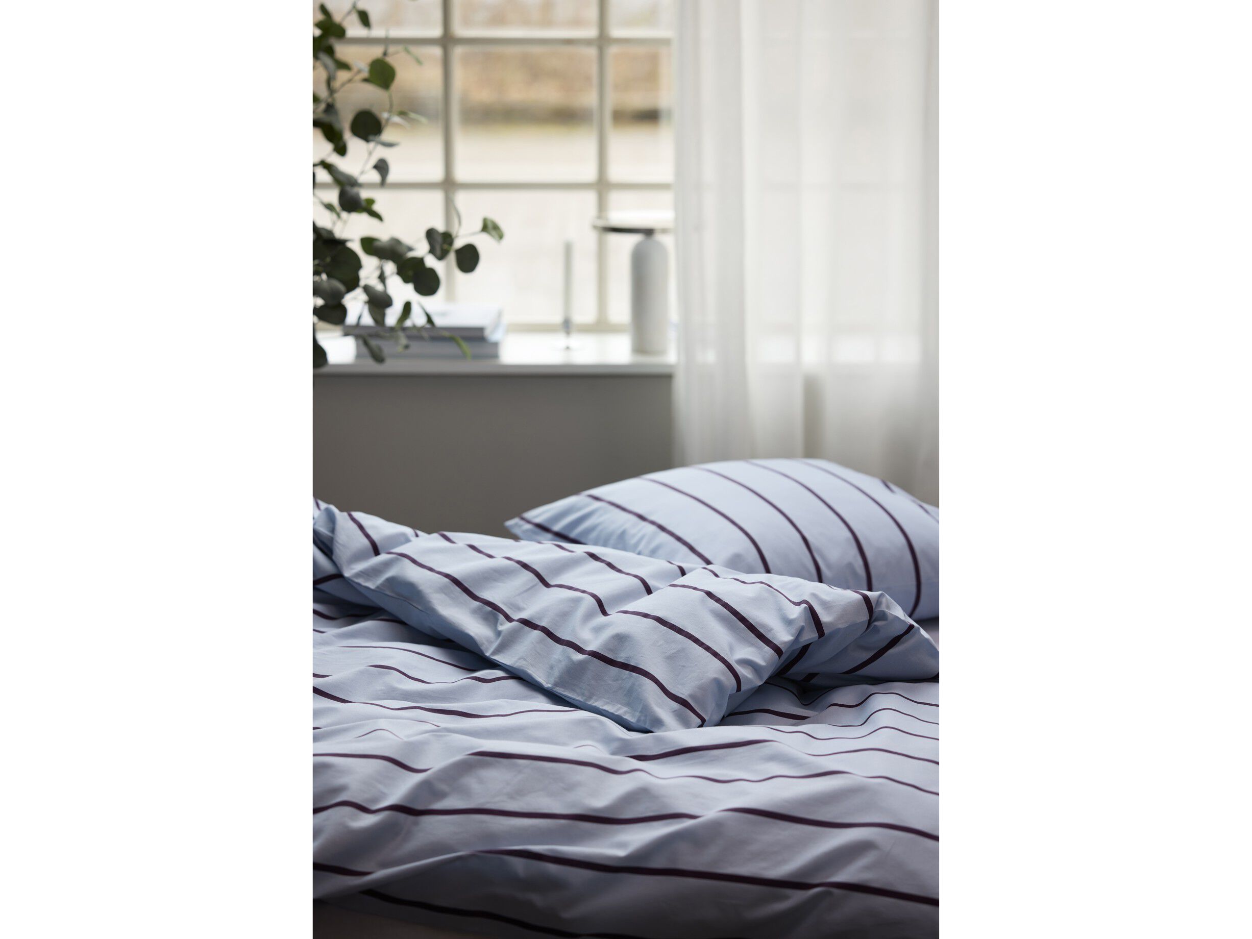 Sengesett 140x200 Echo Sky Blue