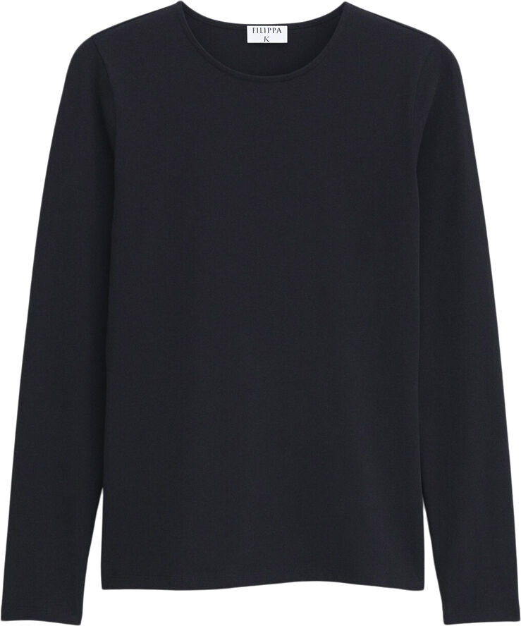 Cotton Stretch Long Sleeve