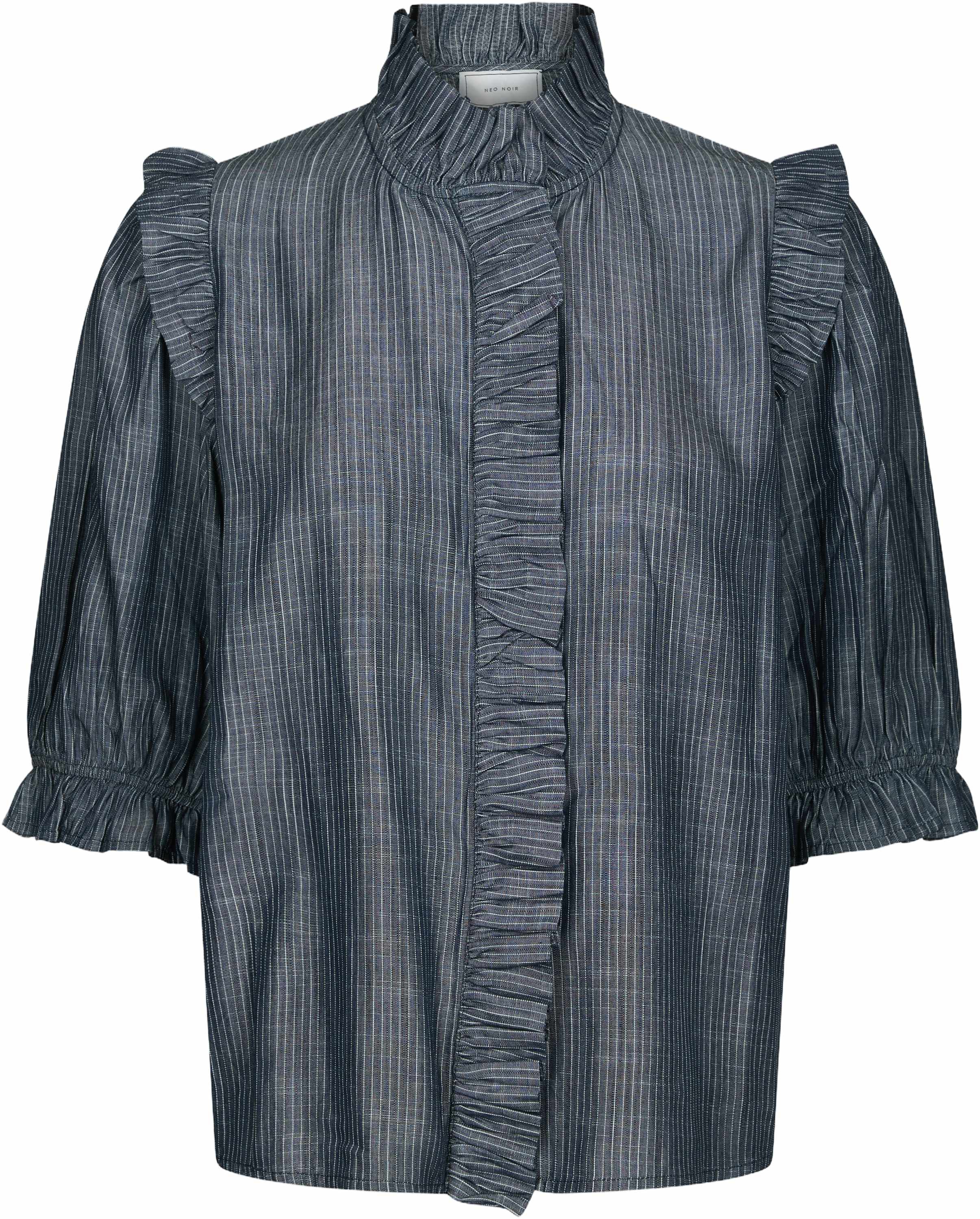 Chacha Chambray Stripe Bluse
