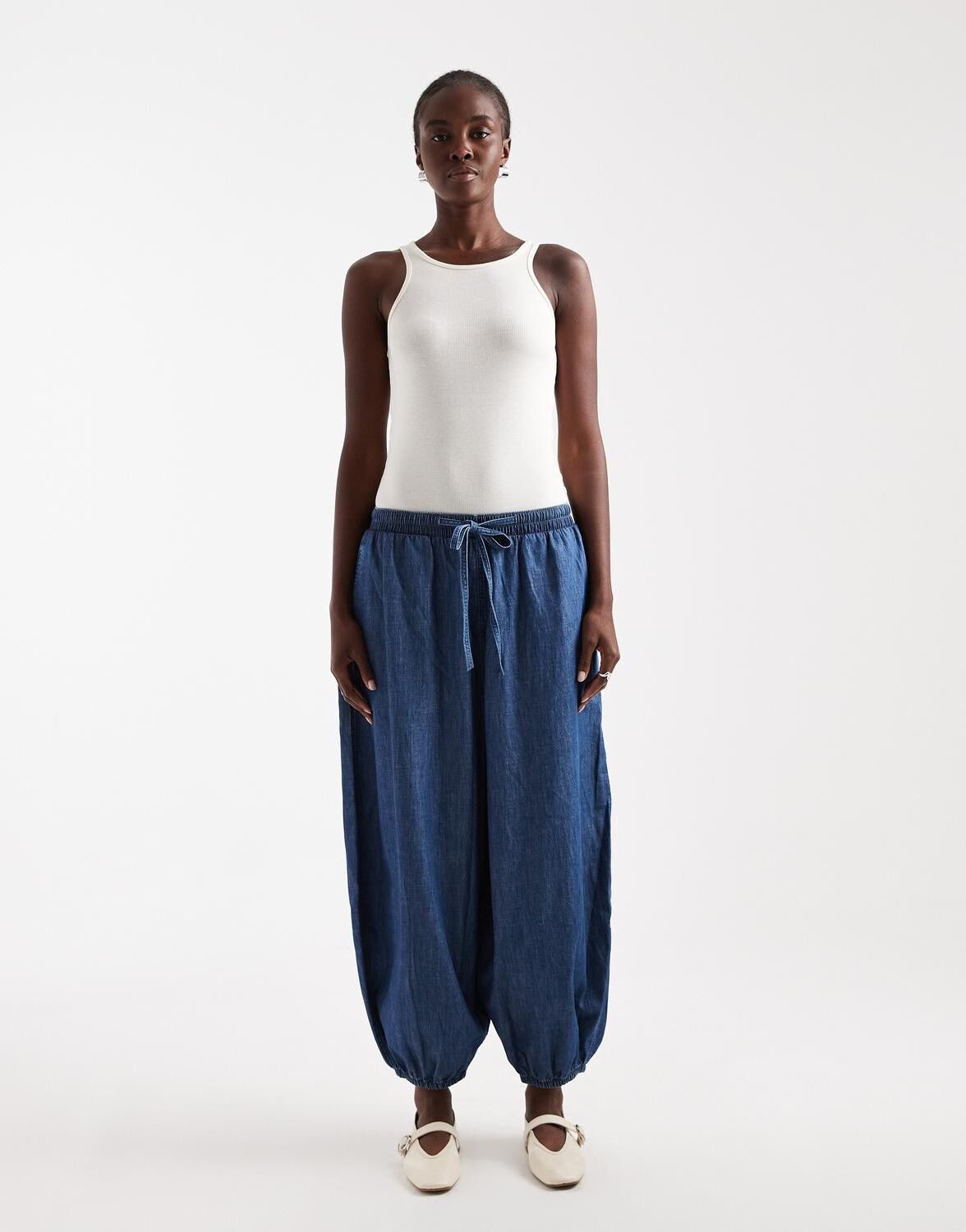 Tsevelyn Denim Ballon Jeans Mb