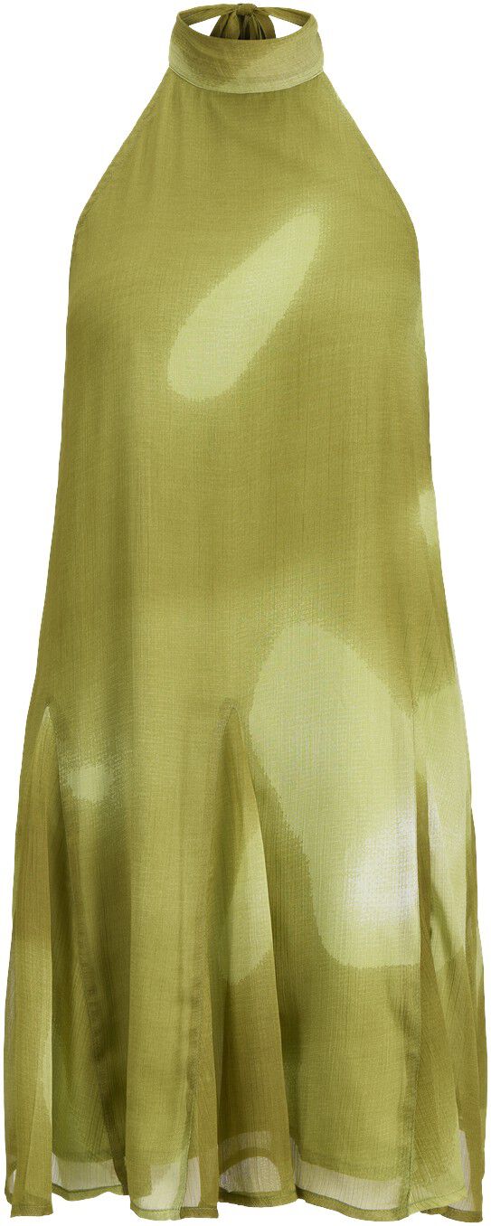 Jxemilia Chiffon Sl Halterneck Dress Wvn