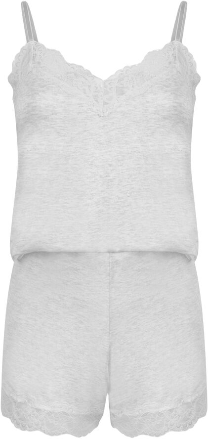 PJ CAMI JERSEY LACE NANA