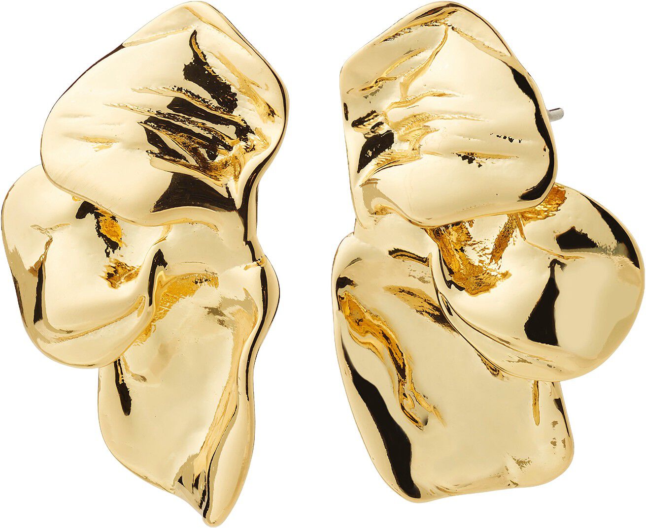 SOLARI earrings gold-plated