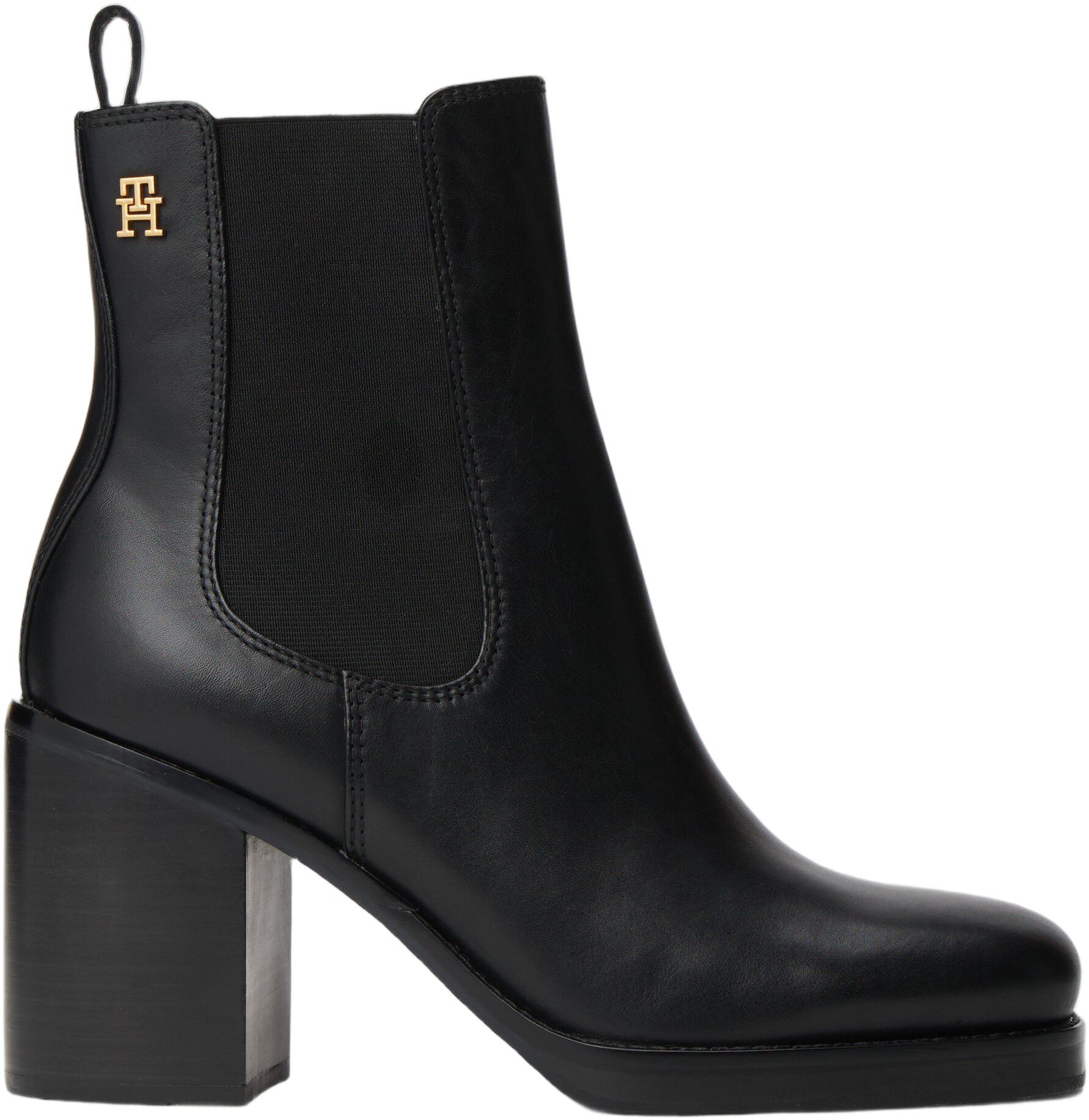 SQUARE TOE CHELSEA HIGH BLOCK HL