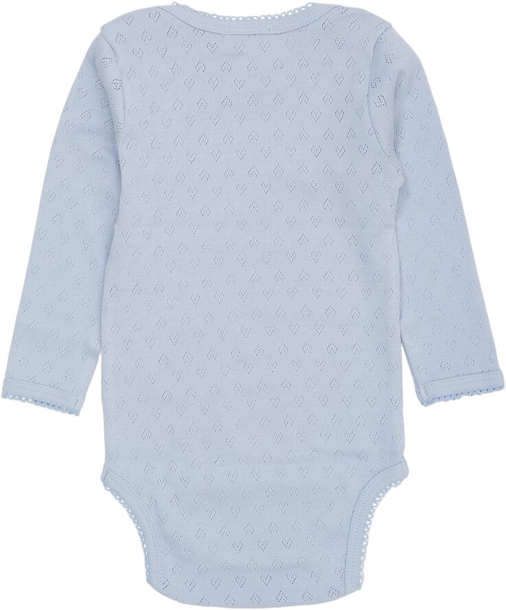 POINTELLE HEART LAPNECK BODY LS