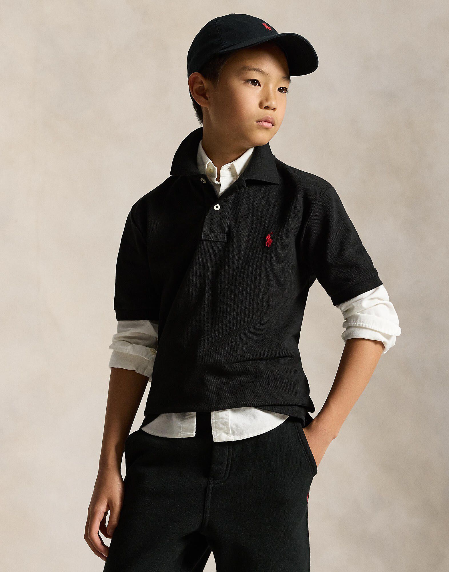 BASIC MESH-POLO-TP-KNT