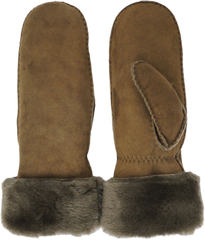 CIMA - LONG SHEARLING MITTEN W/ SHEARLING CUFF