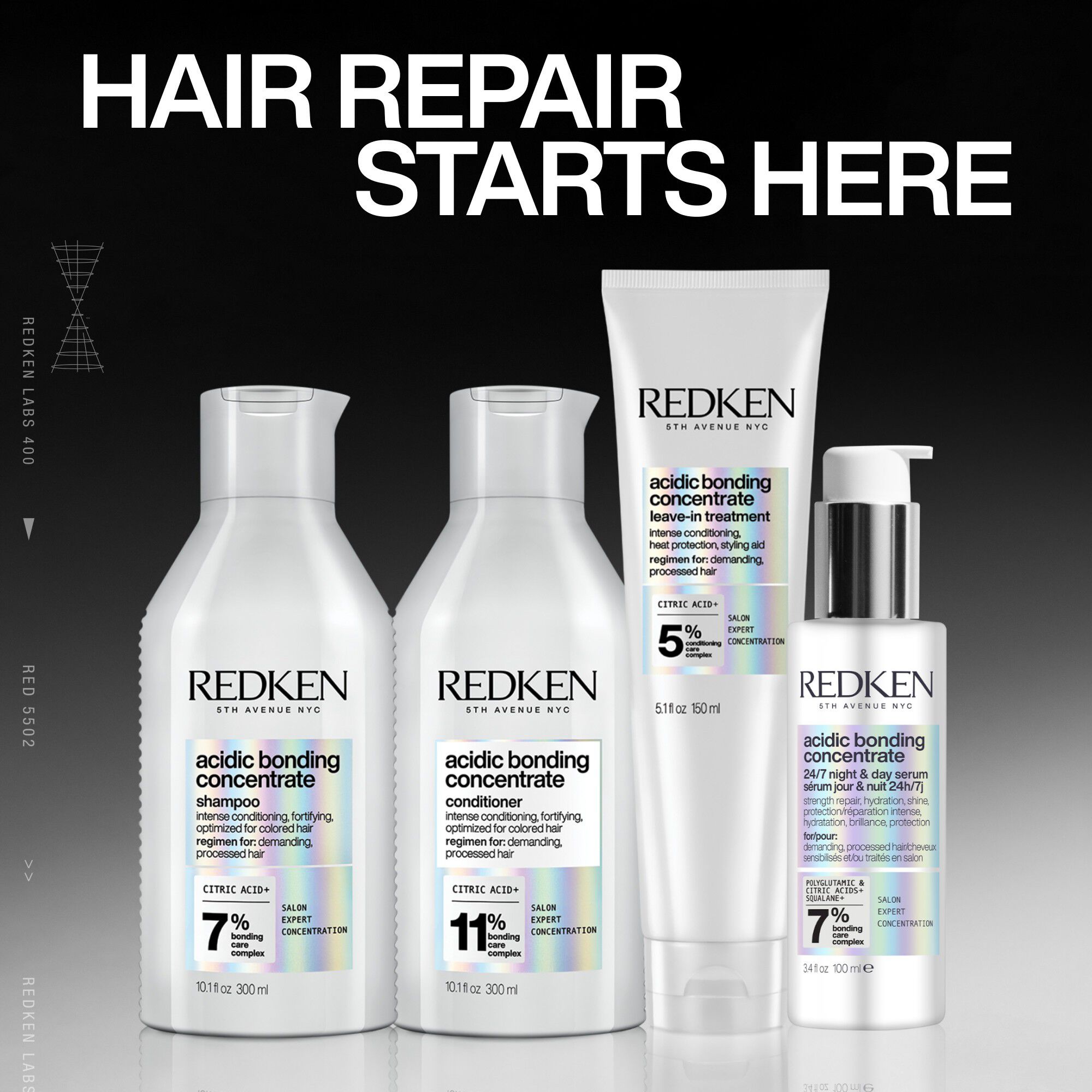 Redken Acidic Bonding Concentrate Shampoo 500ml