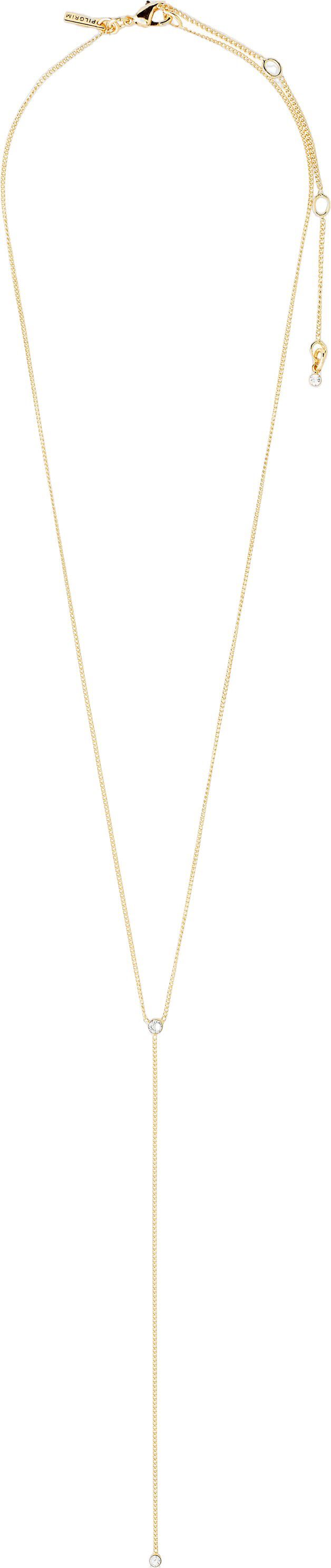 LUMI Y-necklace gold-plated