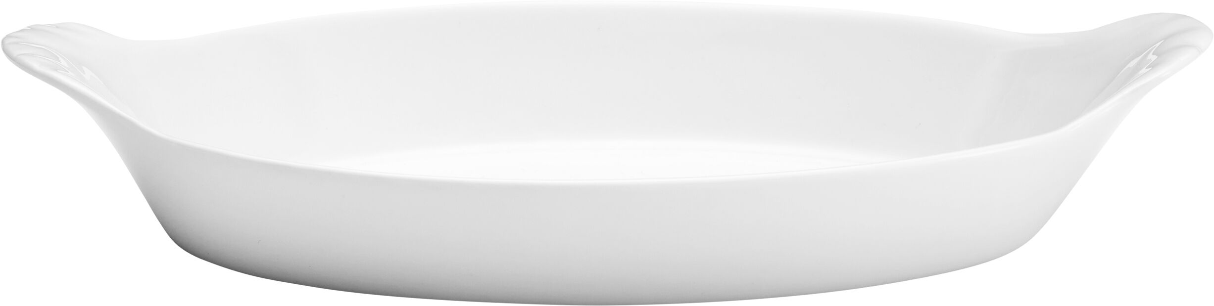 "Serveringstallrik oval nr. 8 Serie Originale 23 x 13 cm Vit"