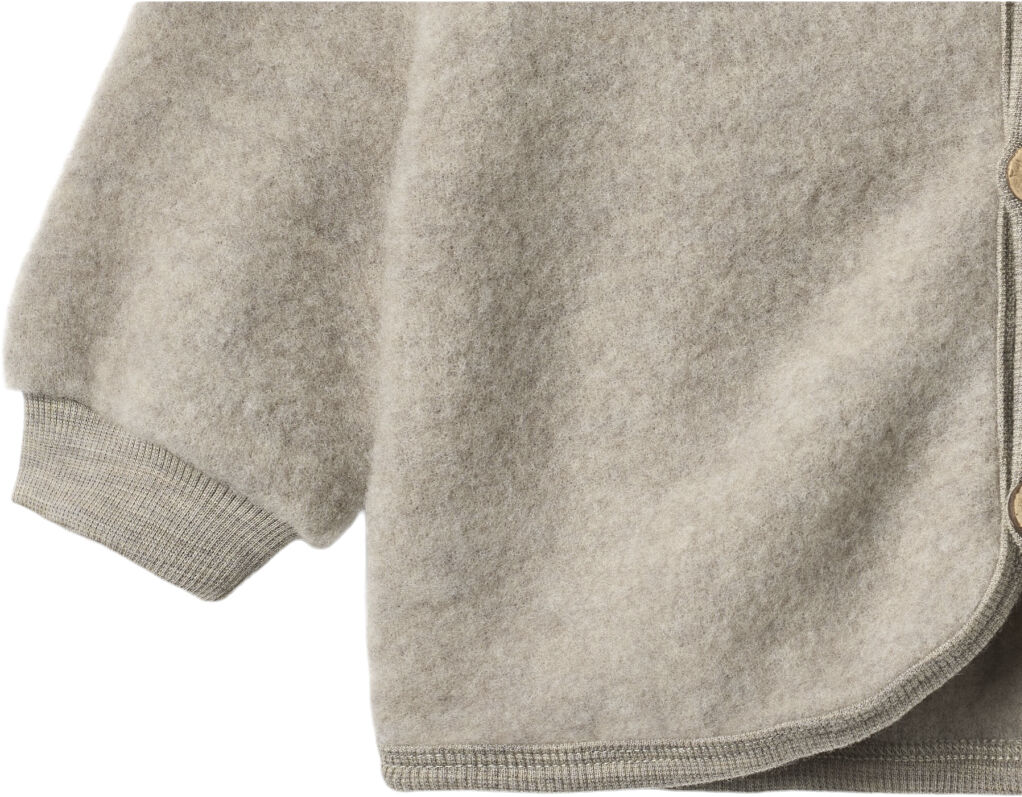 Uld Fleece Cardigan Kari