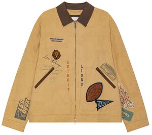 NFL AOP Football Zipper Jacket