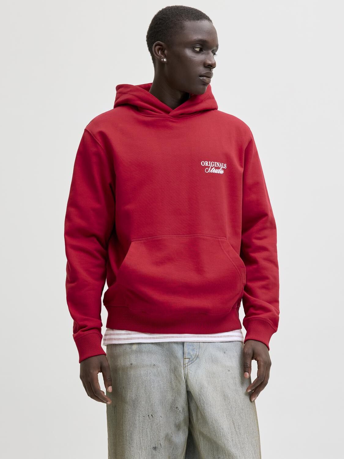 JORNORREBRO TYPO BACK SWEAT HOOD SN
