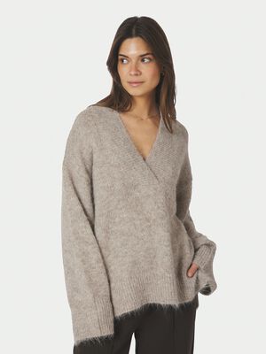 Melli Fluffy Knit Blouse