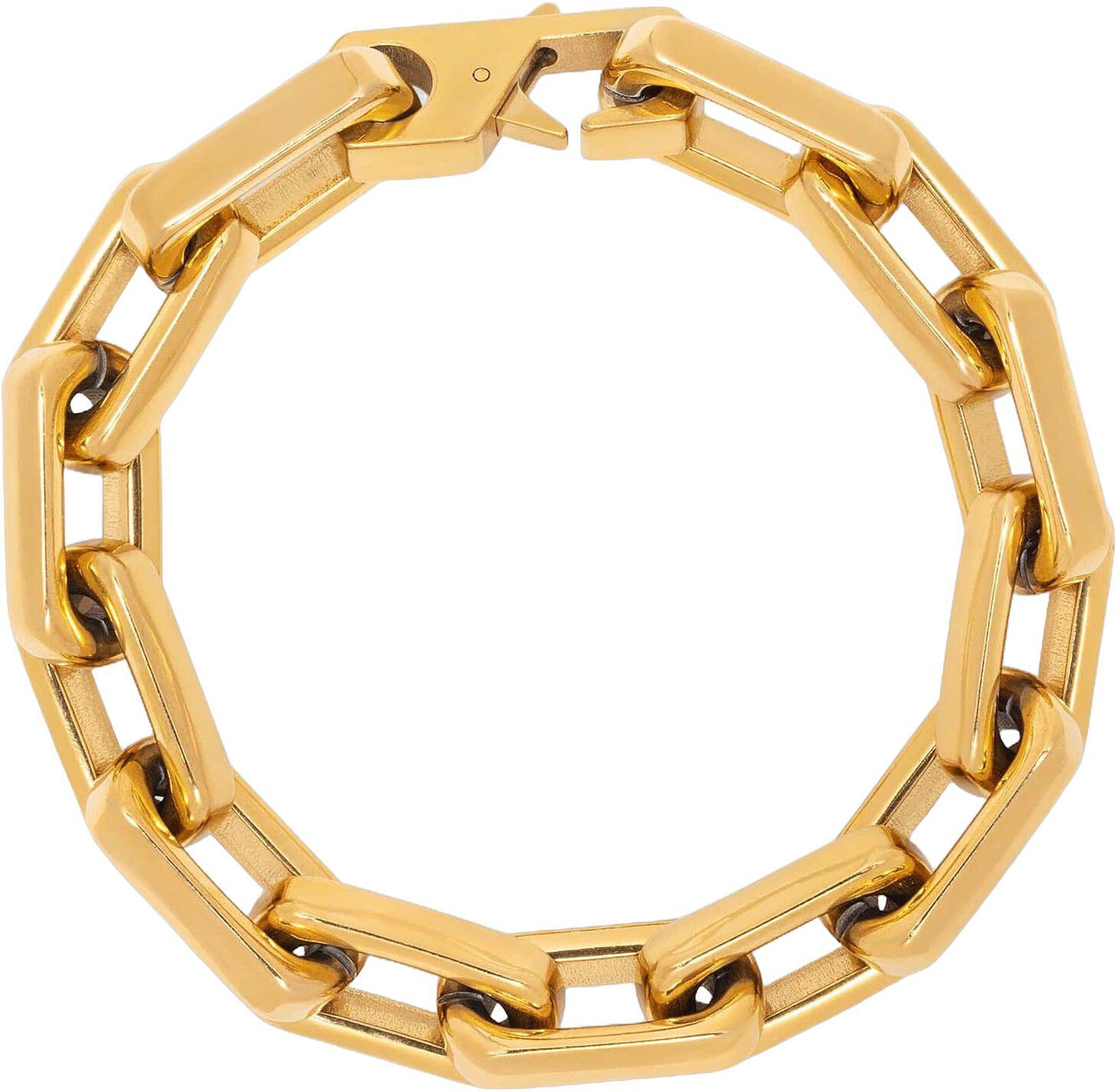 Women's Chunky Gold Link Bracelet