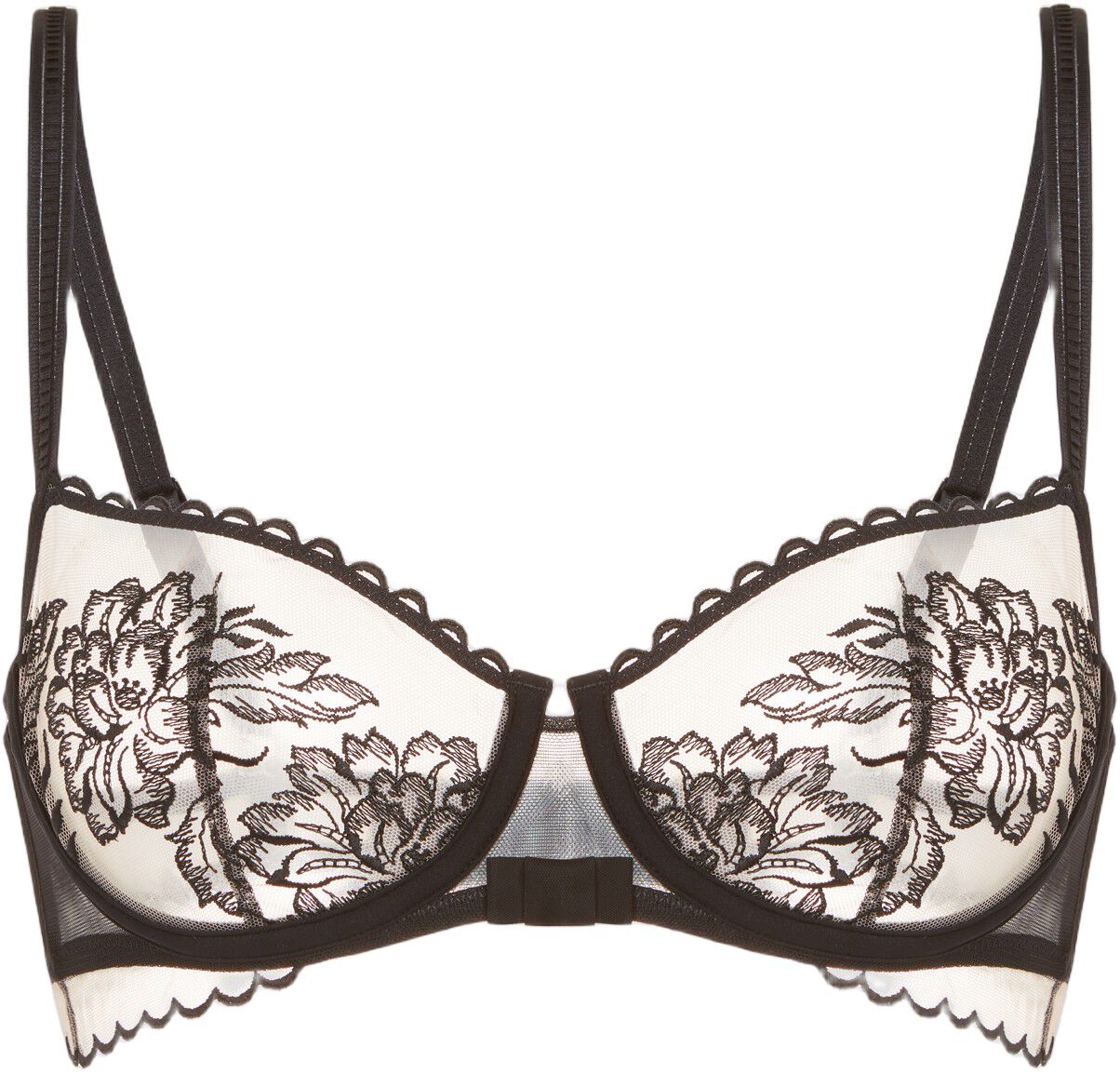 ROMANCE Half cup bra