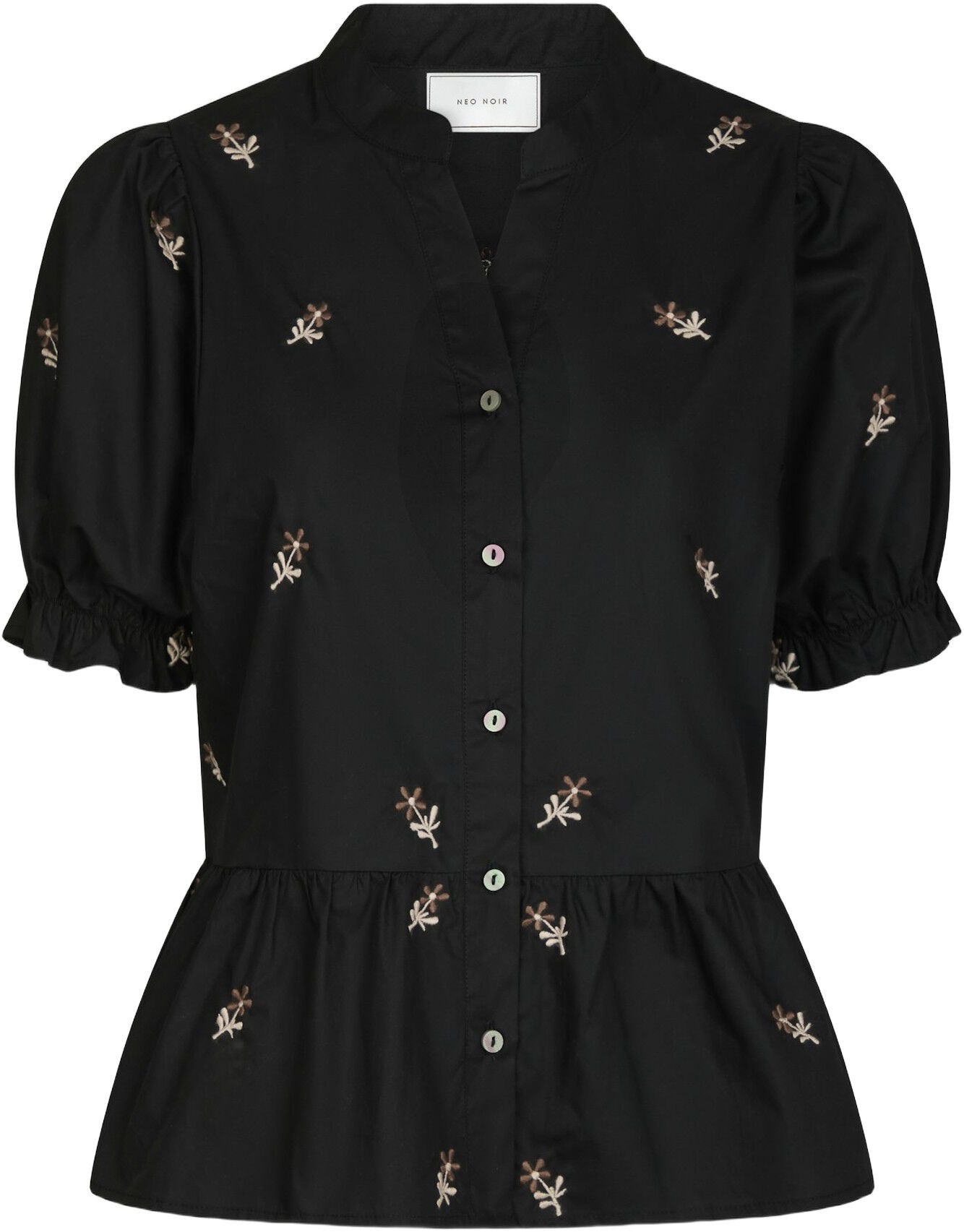 Savy Flower Emb Blouse