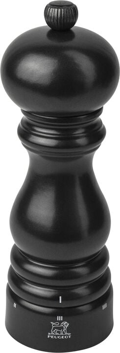 Pepperkvern Paris uS 18 cm Svart Satin Bøk