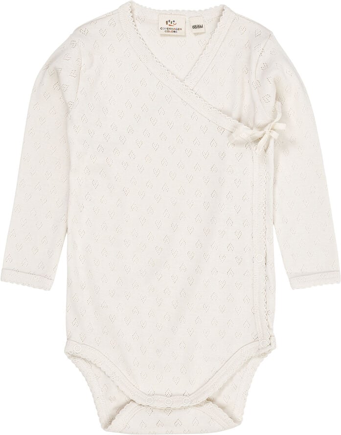 POINTELLE HEART CROSSOVER BODY LS