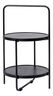Mini tray table Ø36 cm - Black frame