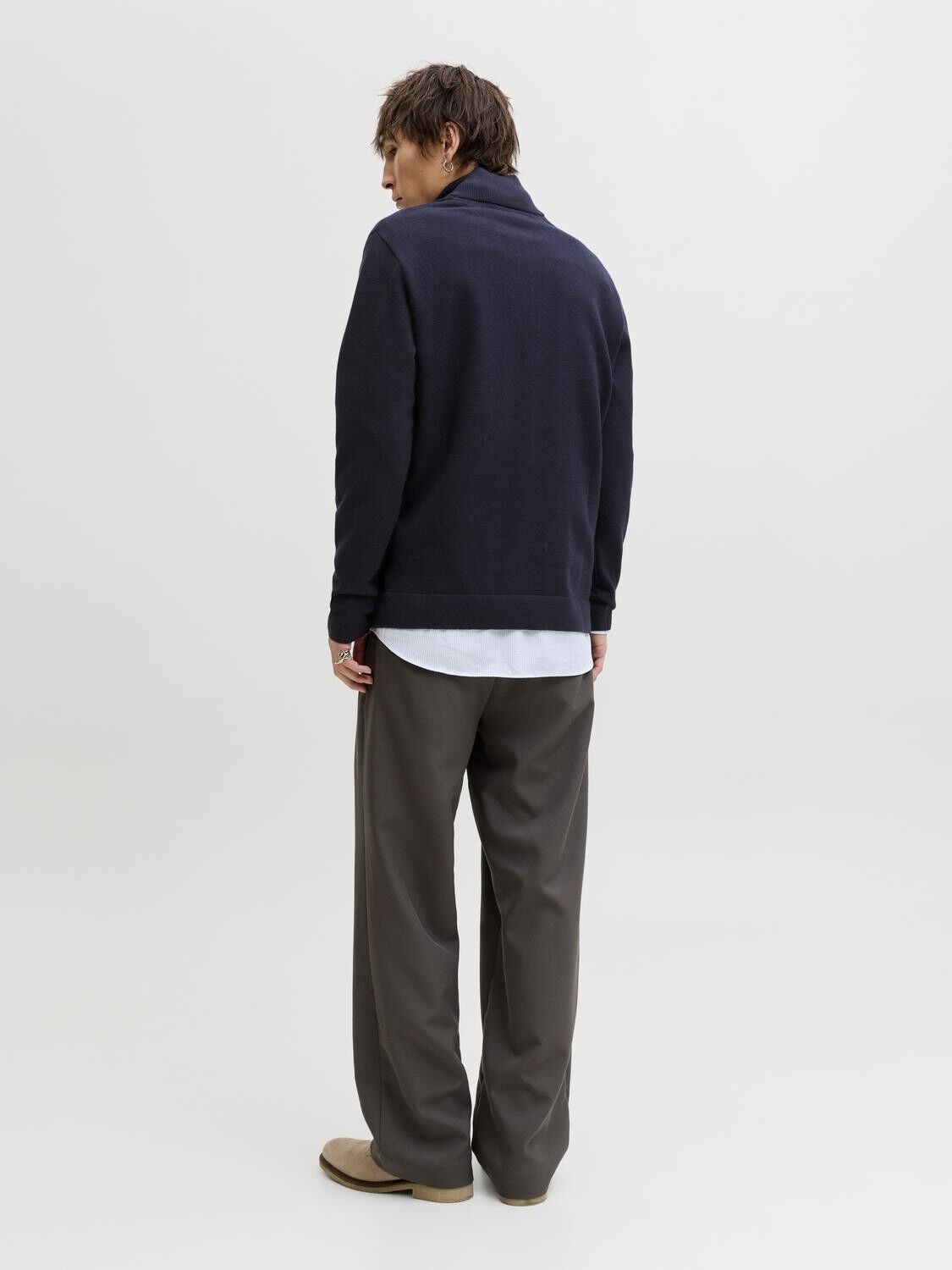JPRBLAMILANO SPRING KNIT HALF ZIP